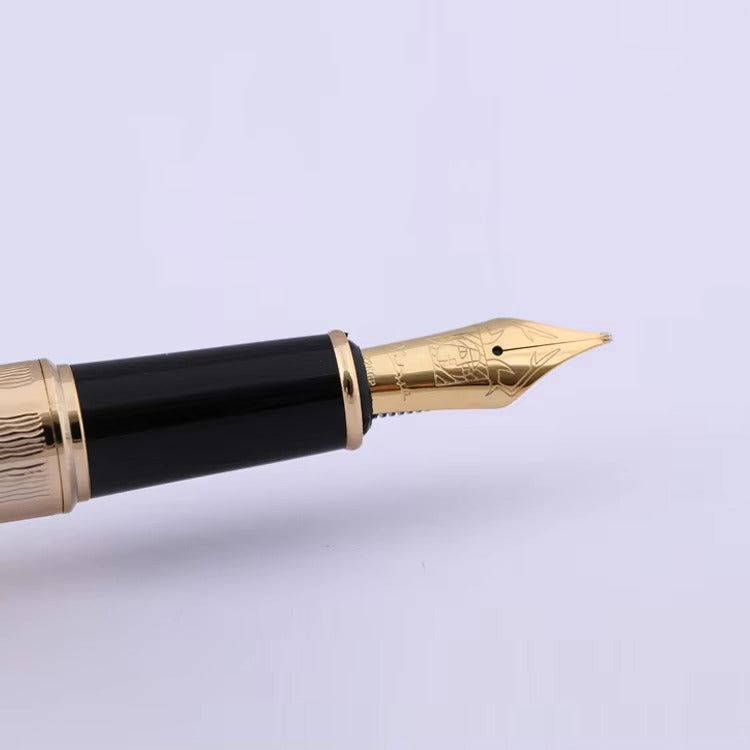 Gold-Colored Metal Fountain Pen
