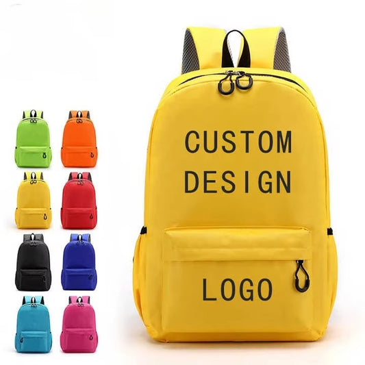 Wholesale Custom Logo Backpack – Waterproof (For High School Students, Teenagers Boys & Girls)