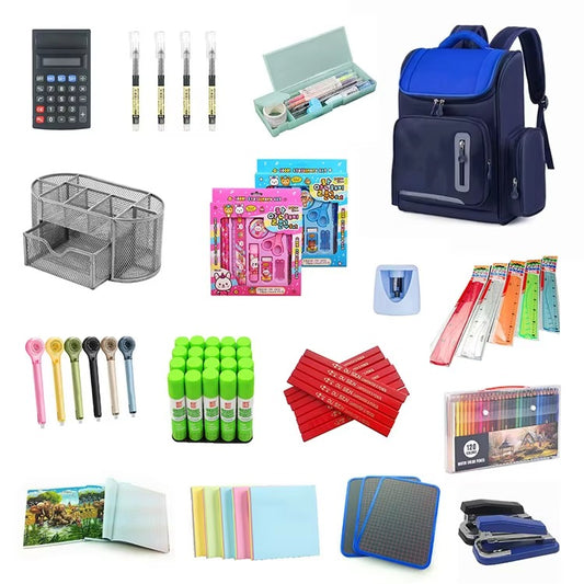 Personalized High-Quality Kids' Stationery Gift Set – Fashionable, Ideal for School & Drawing