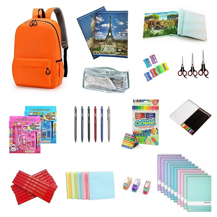 OEM Custom-Designed Fashion Kids' Stationery Set – Ideal for Back to School